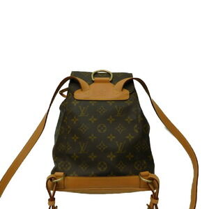 Louis Vuitton Compact Backpack LV Monogram Montsouris